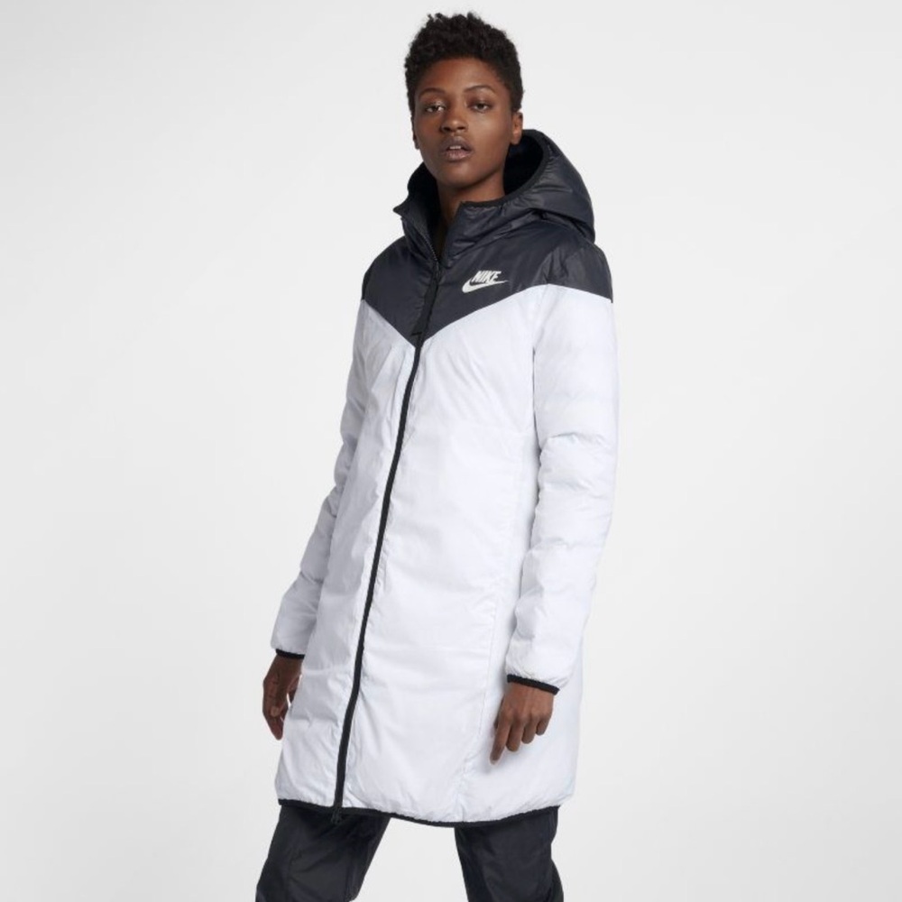 Nike Women's Reversible Down Fill Parka Jacket - Picture 6 of 7